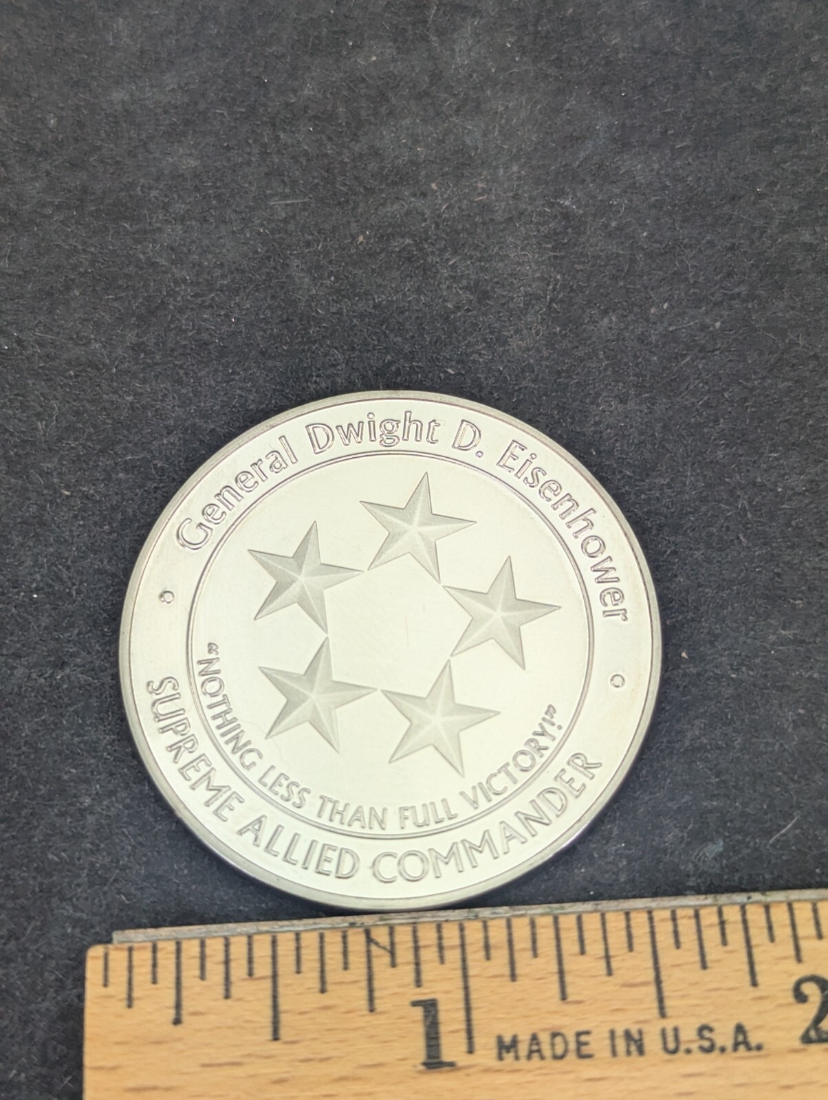 Dwight Eisenhower 34th President Supreme Allied Commander Commemorative Coin