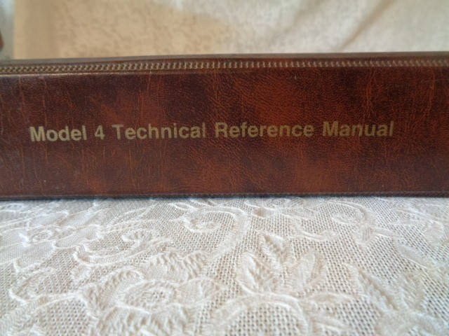 TRS - 80 Model 4 Technical Reference Manual - Catalog No. 26-2110 - Radio Shack
