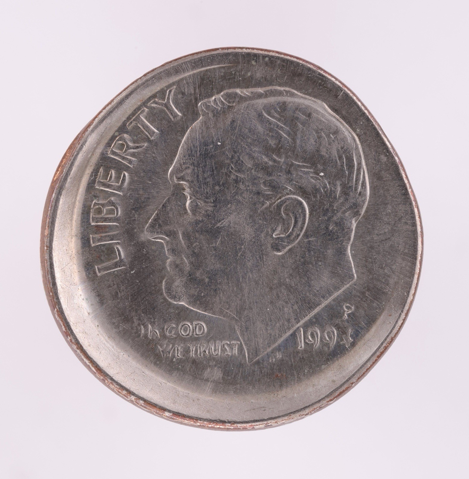 1994 Roosevelt Dime Broadstrike (ER36)