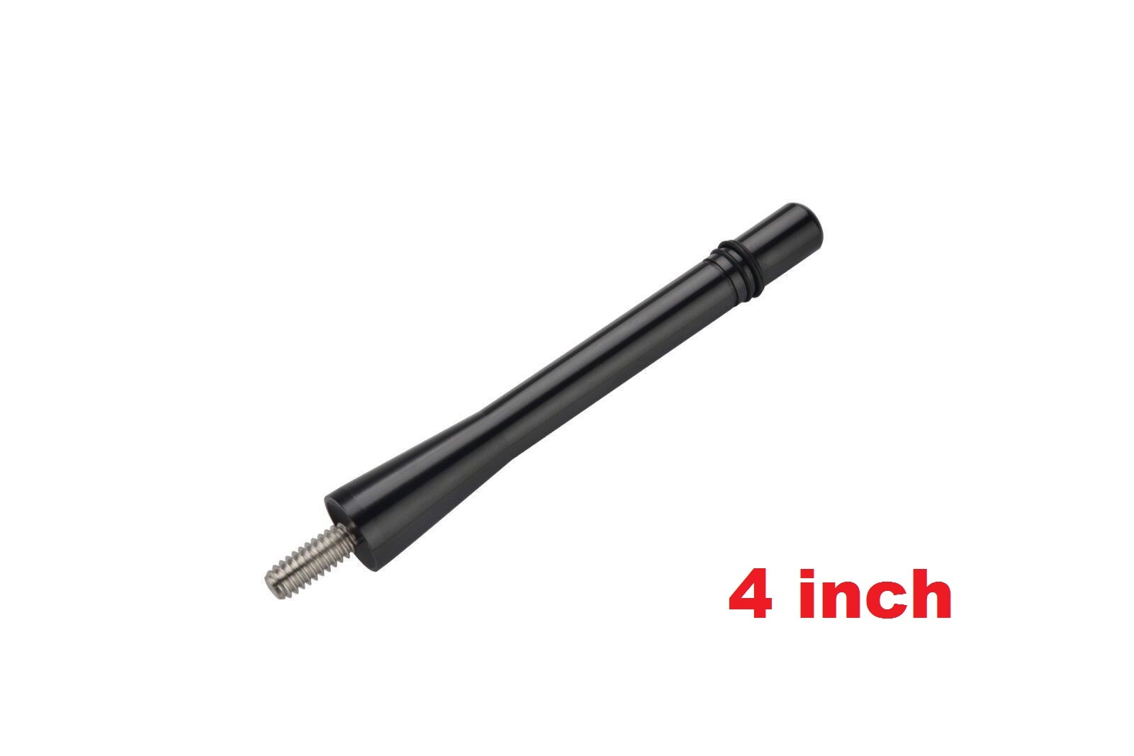 4" inch Short Black Aluminum Antenna Mast Radio AM/FM for Ford Focus 2000-2007