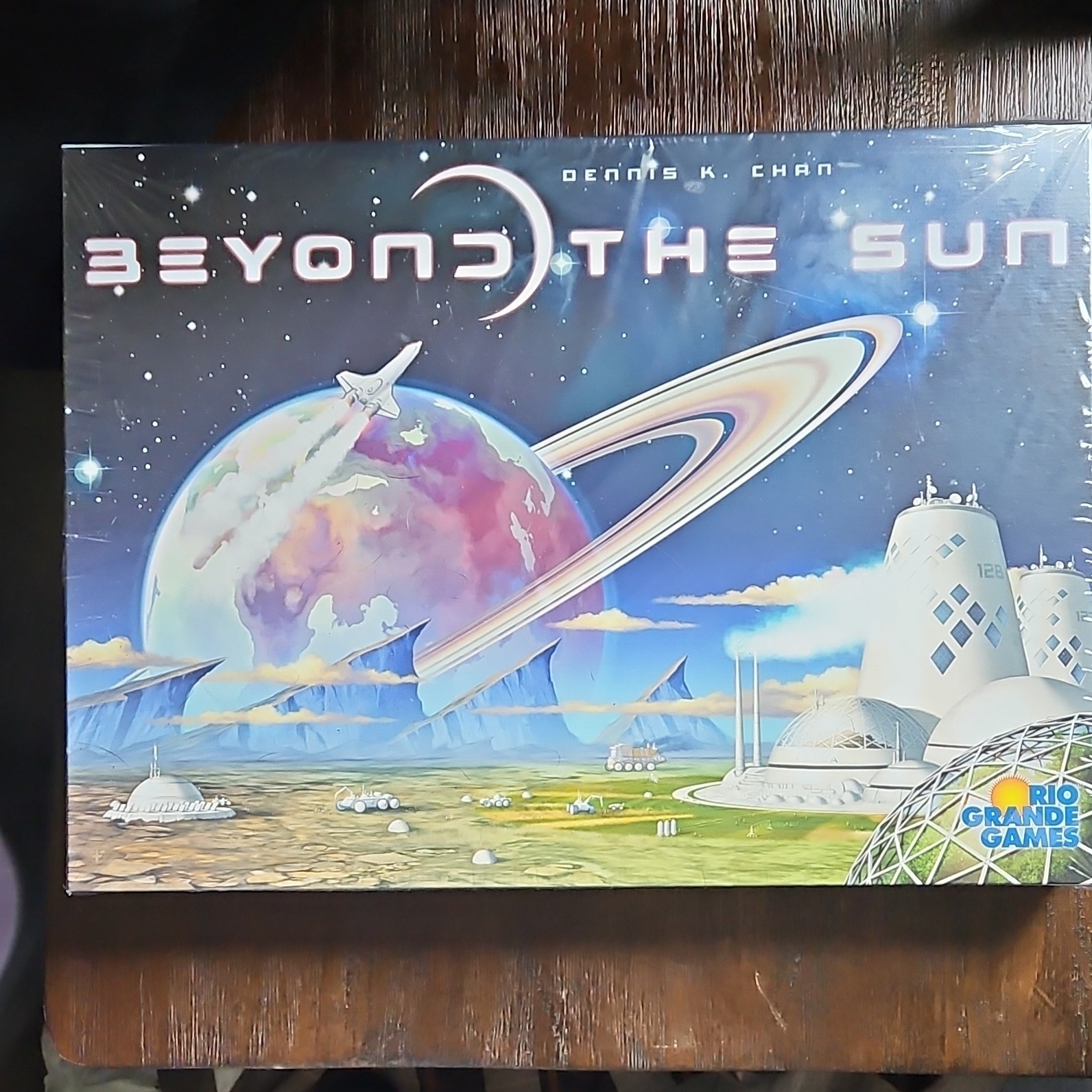 Rio Grande Games Beyond the Sun Space Board Game Complete, 2+ Players, 14+