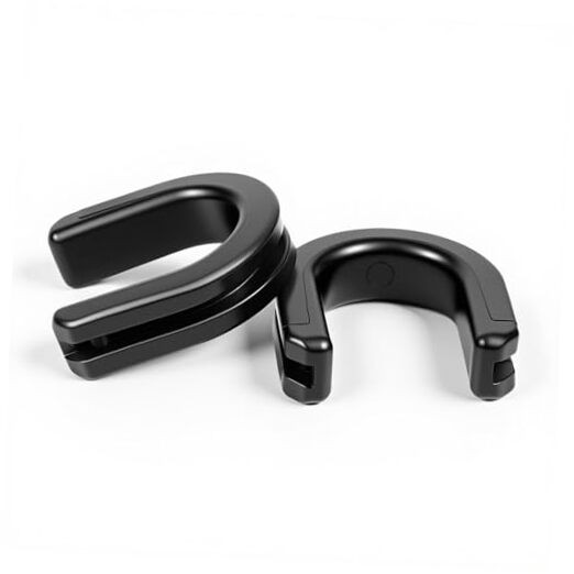 Motorcycle Sissy Bar Luggage Rack Side Plate Mounting Bracket Grommet Black (2)