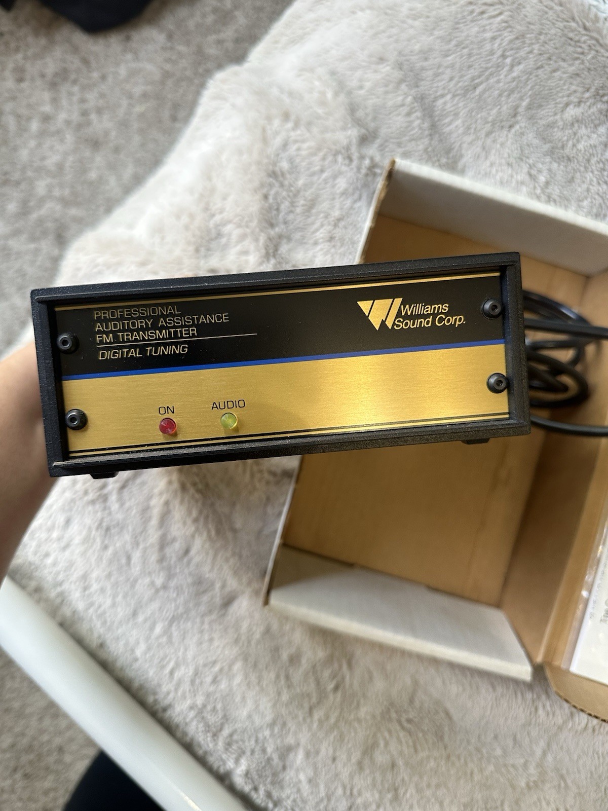 Williams Sound Corp Personal PA/FM Transmitter Model T4 (MPN T4)