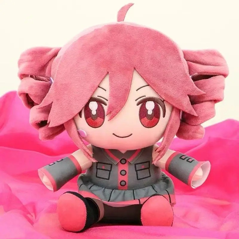 Kasane Teto Nuipurike Osuwari Plush Doll Mascot Toy Gift Collectible 25cm