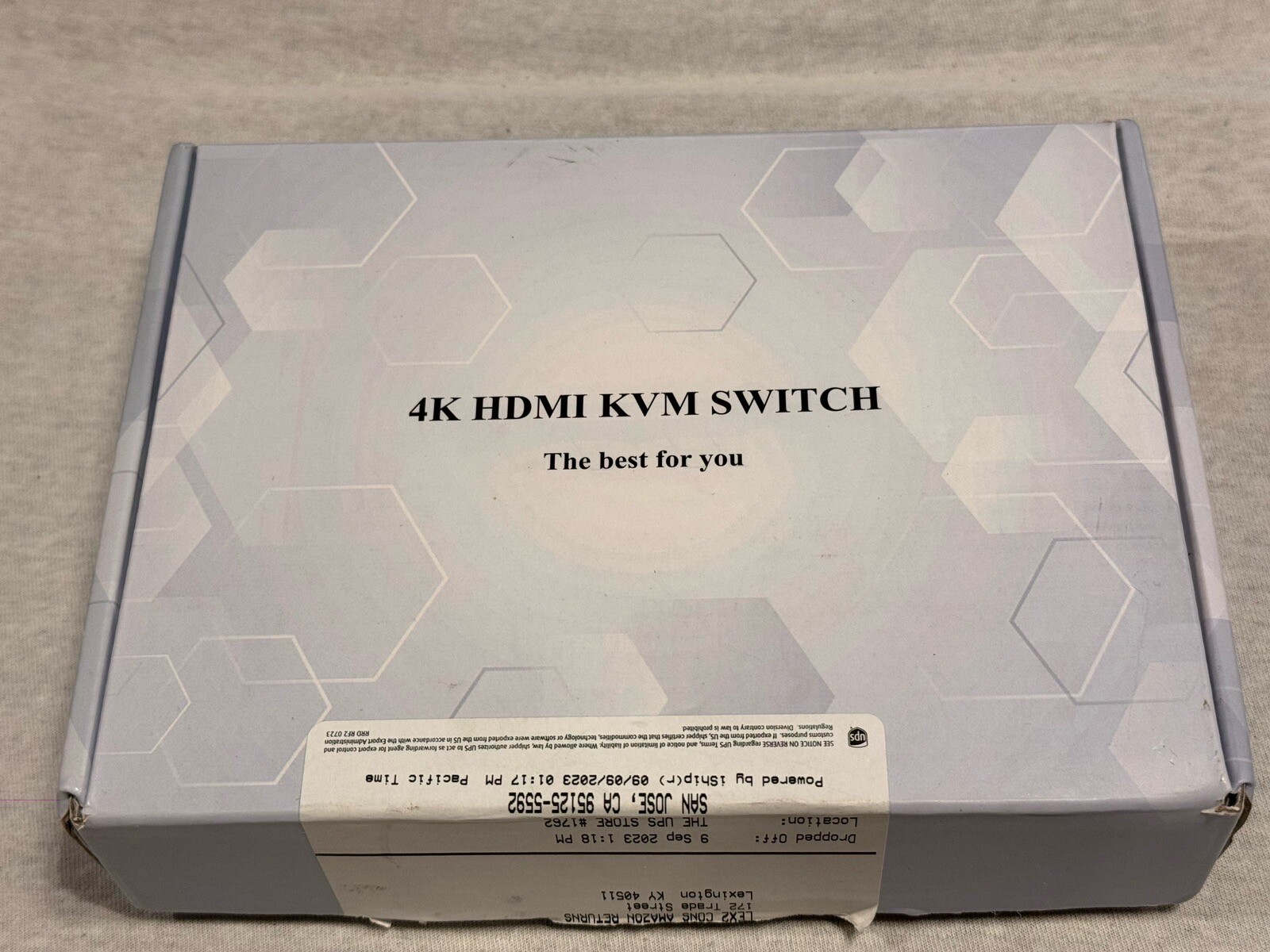 4K HDMI KVM Switch,