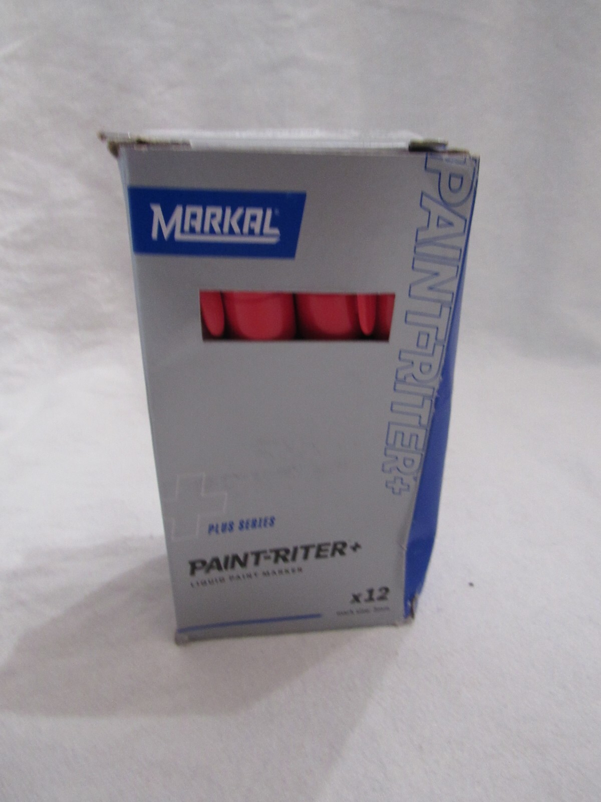 Markal Paint-Riter + Oily Surface Red Paint Markers Pack of 12 P/N 096962