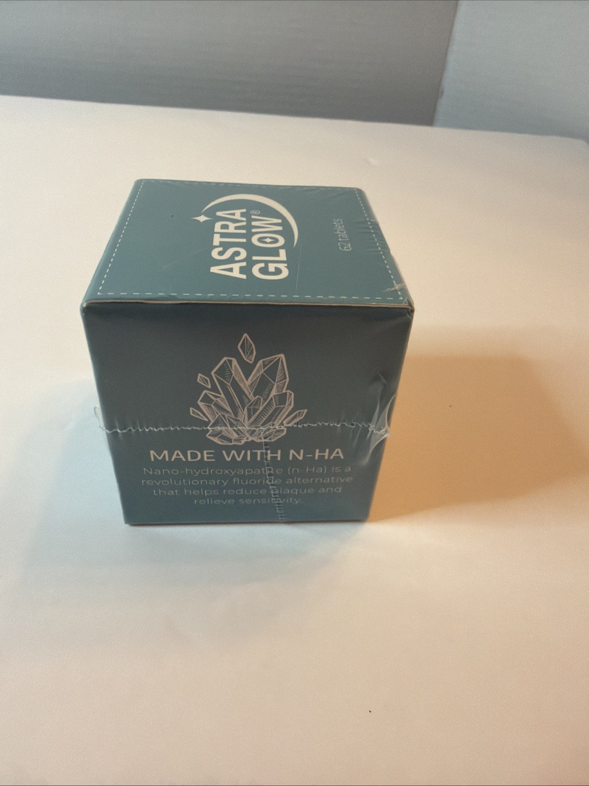 astra glow 8% hydroxyapatite toothpaste tablets new Sealed *FREE SHIPPING