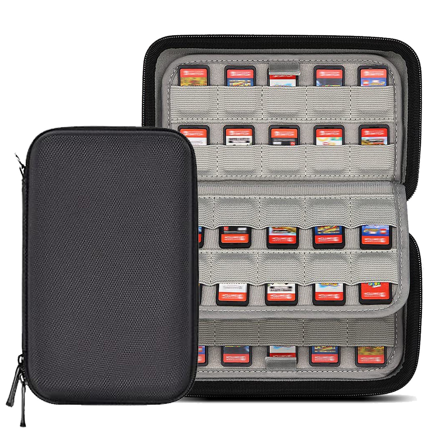 80 Game Card Holder Storage Case For Nintendo Switch/Vita /SD Cards Cartridge