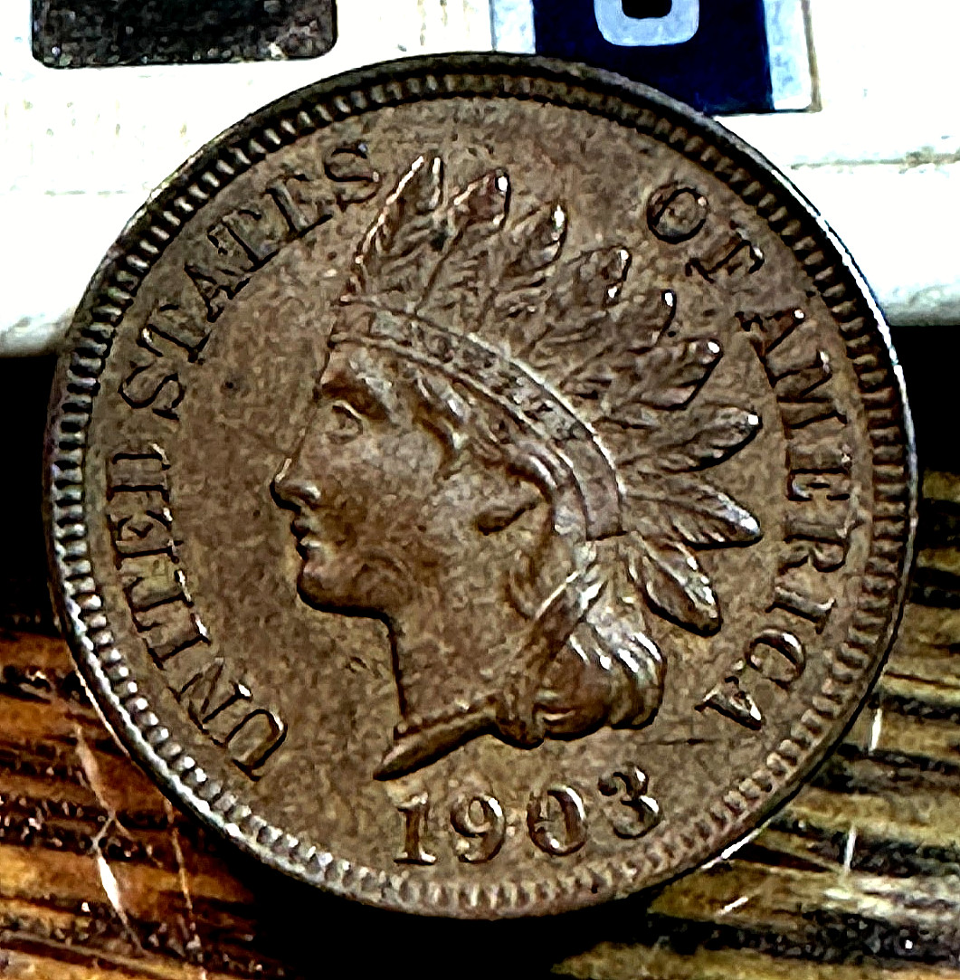 1903 Indian Cent Nice Original Choice Brown Uncirculated CHRC