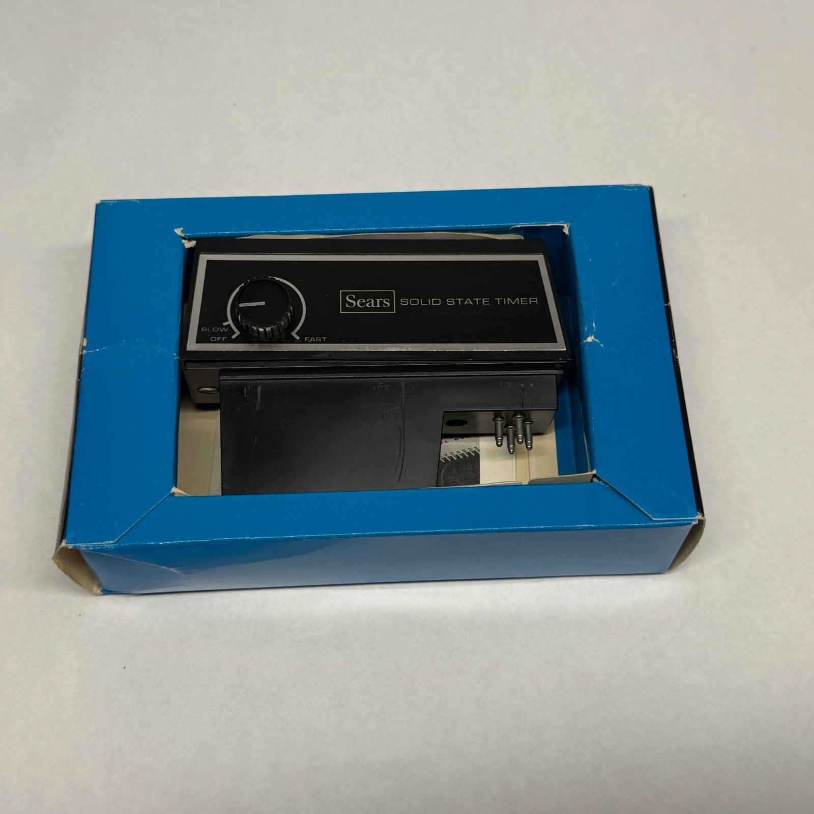 Vintage Solid State Timer for Sears Slide Projectors with Original Box
