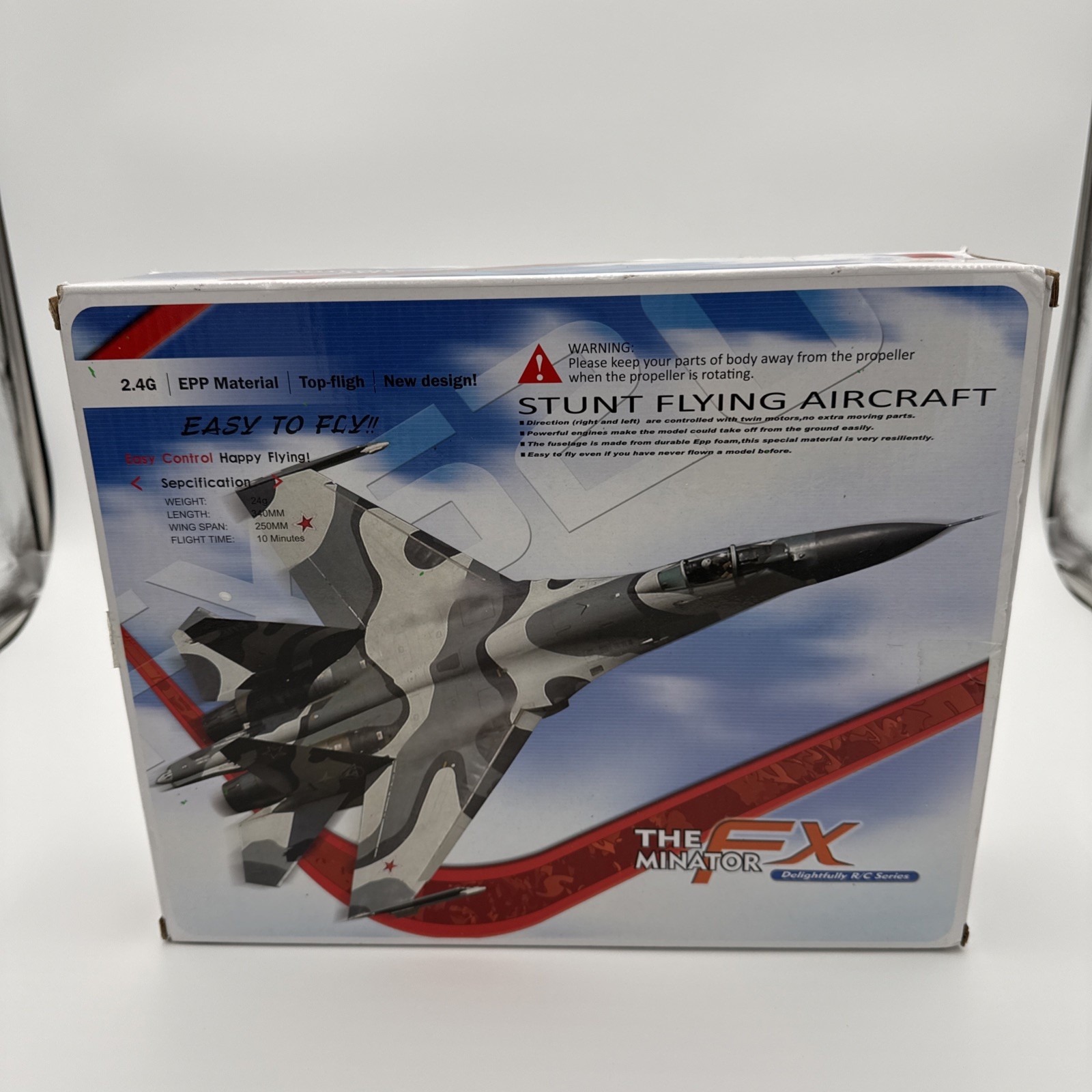The Minator FX RC Flying Remote Aircraft for parts or repair