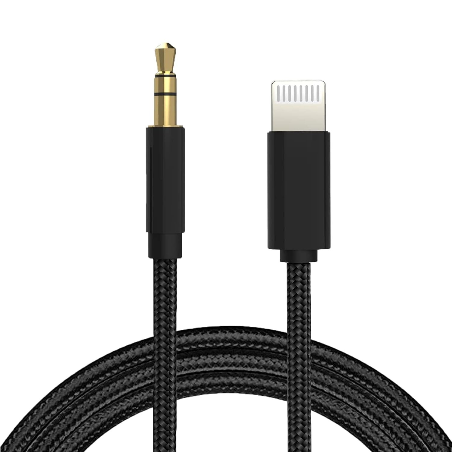 Aux Cord for Iphone,[Apple Mfi Certified] Lightning to 3.5Mm AUX Cable for Car S