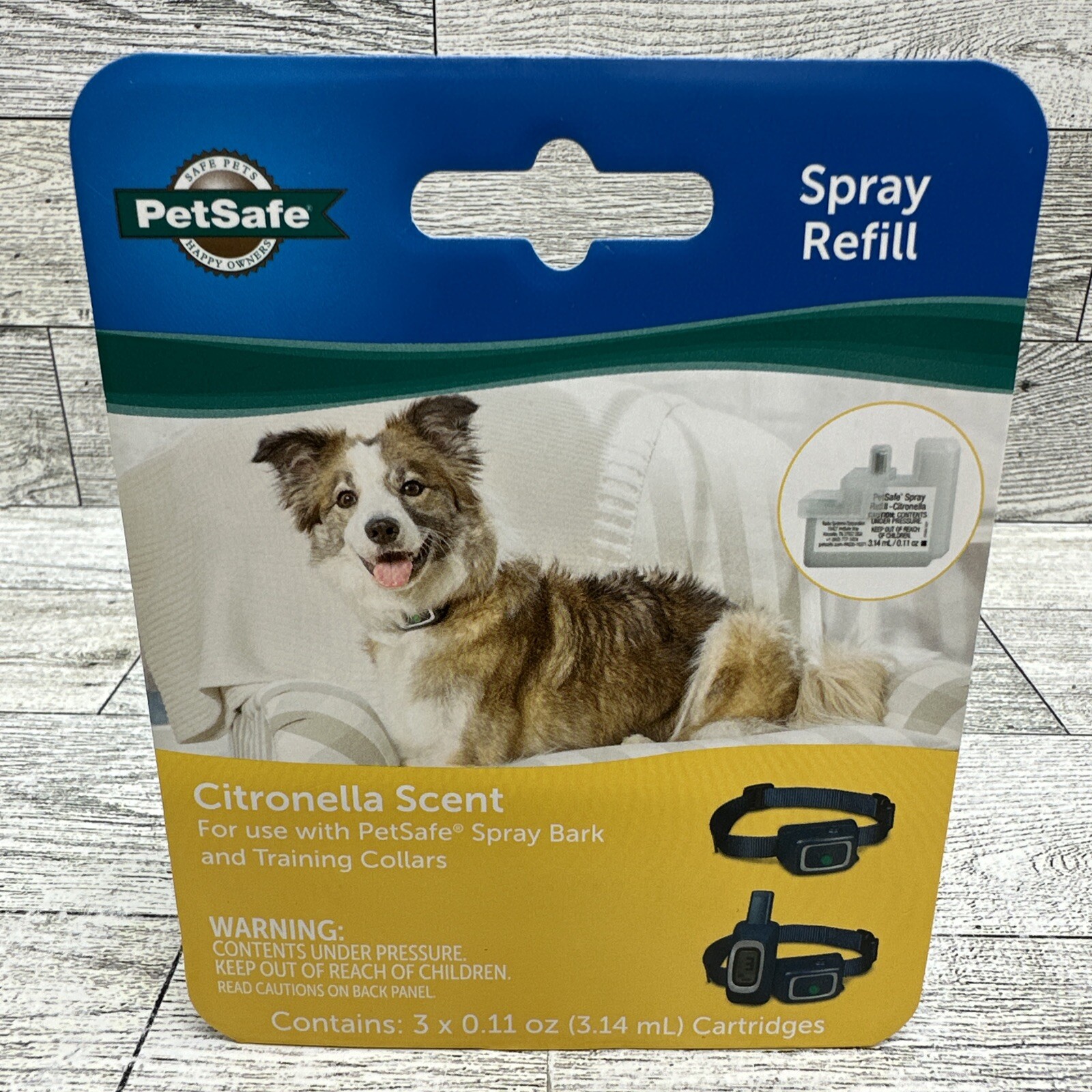 PetSafe Spray Refill Citronella Scent Replacement Cartridges 3 PCK - PAC00-16371