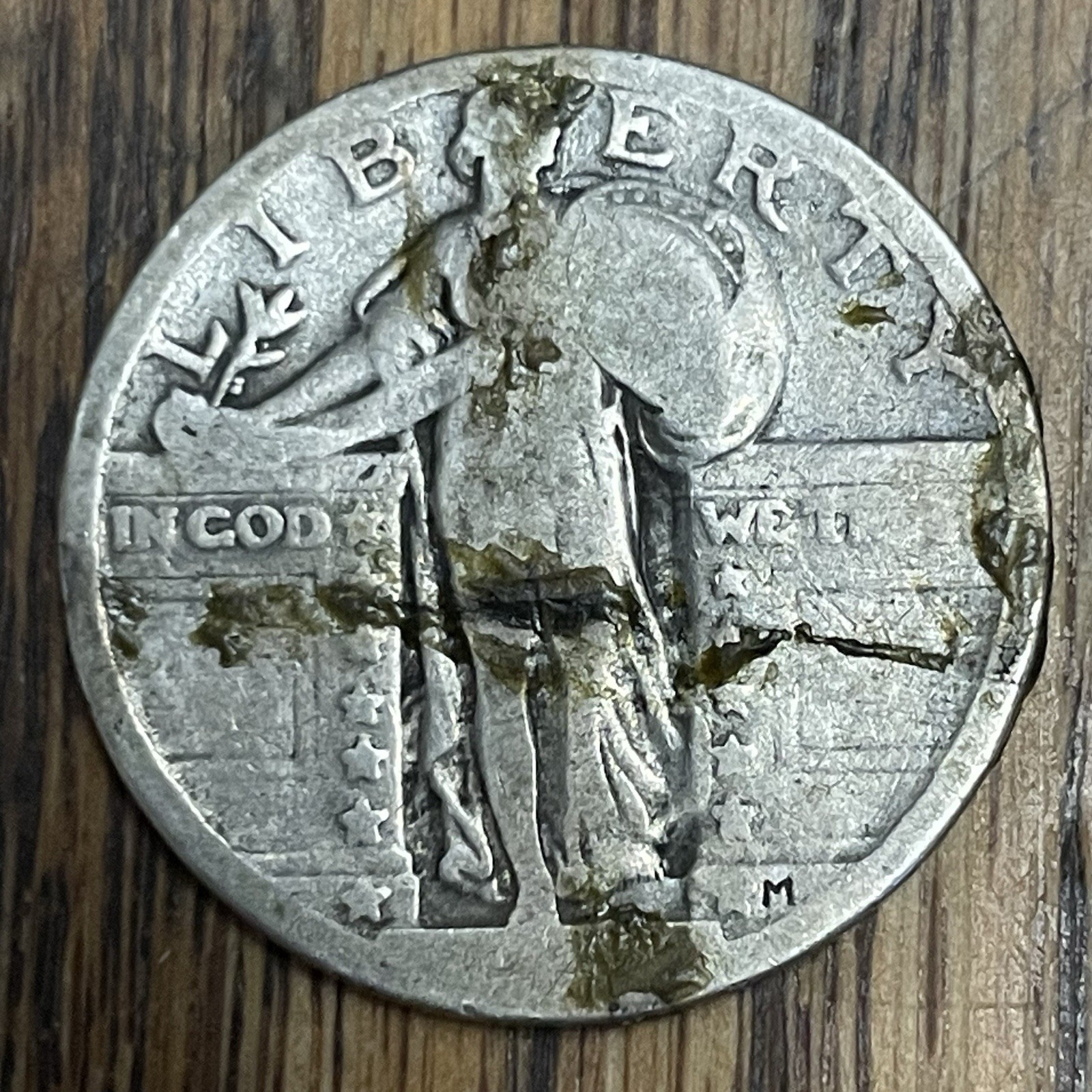 No Date USA Standing Liberty Quarter 90% Silver