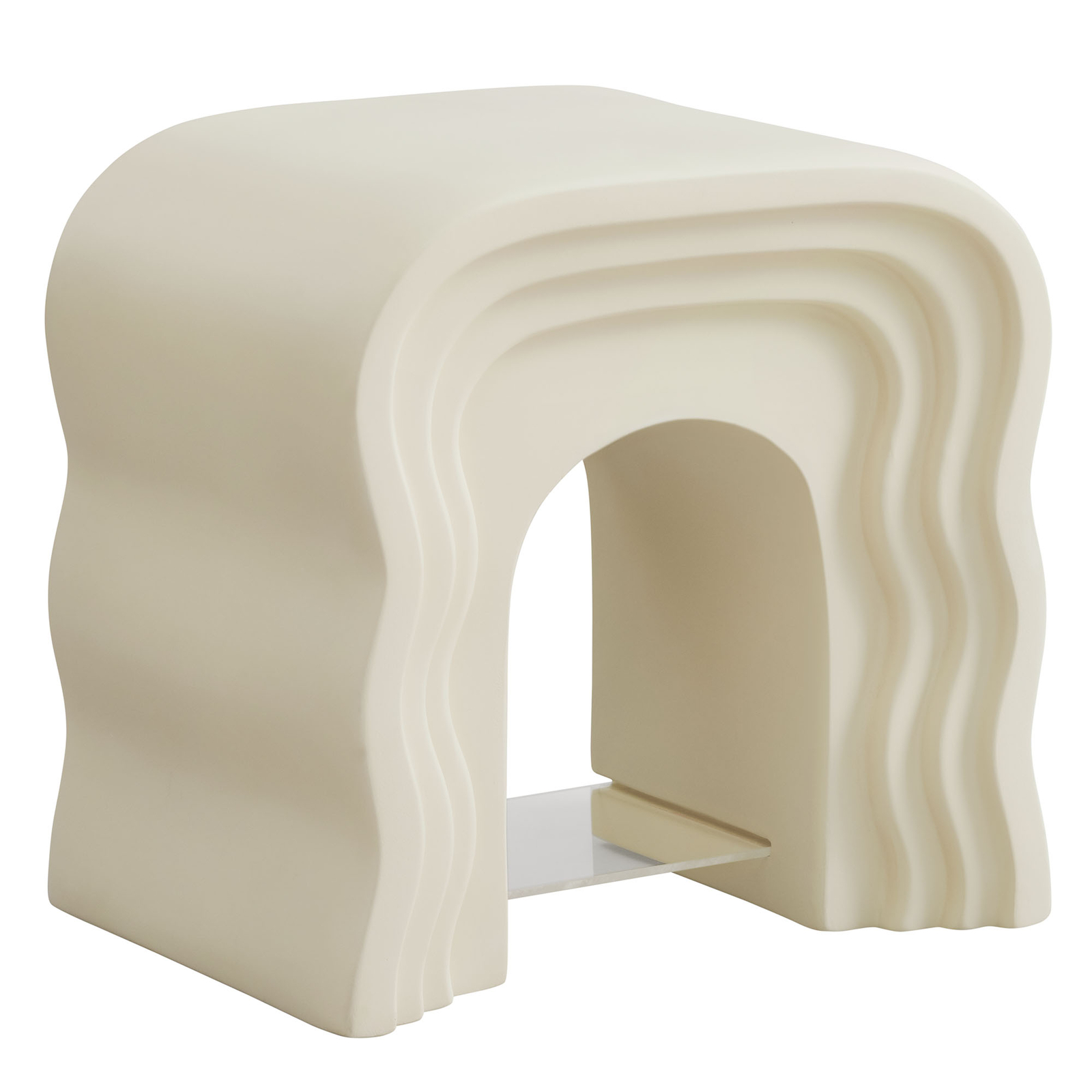 Jorin Side Table in Ivory