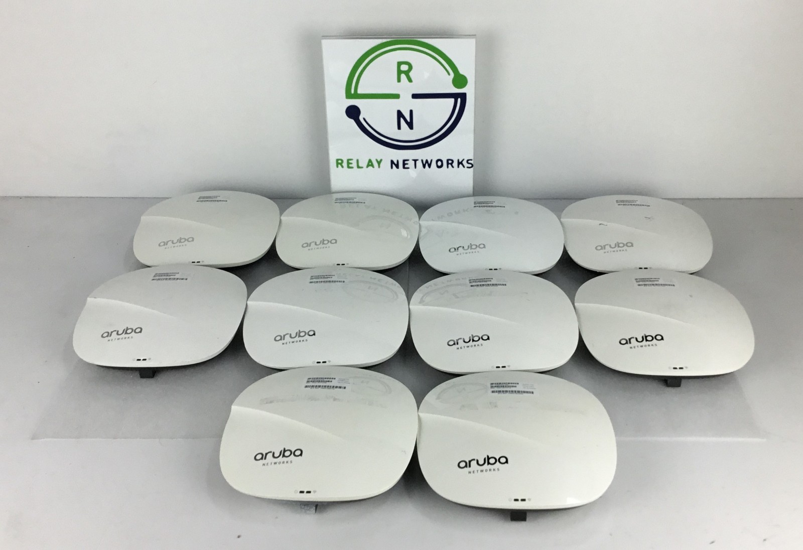 LOT OF 10 Aruba IAP-325-US Wireless APs 802.11ac Wave 2 Dual Band JW327A