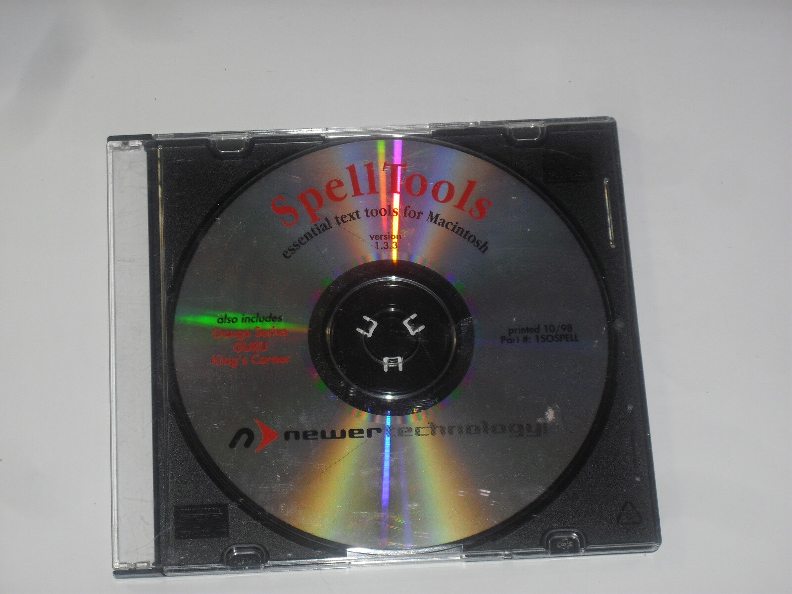 Newer Technology SpellTools 1.3.3 for Apple Mac OS 7.x to 9.x, 1998