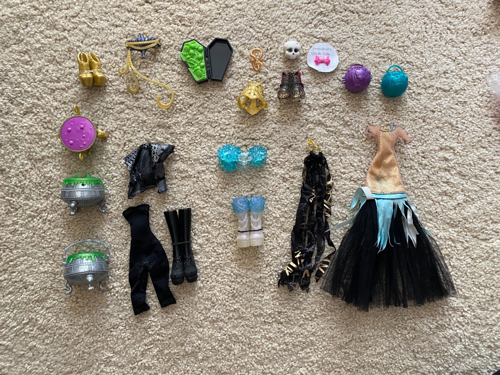 Monster High - Ghouls Rule / 13 Wishes - Clothes Shoes Accessories - YouPick