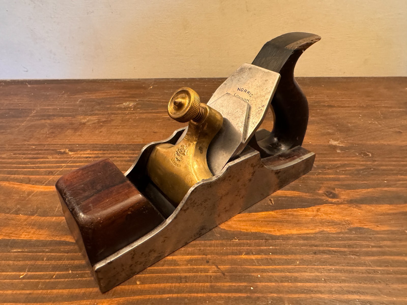 Norris London No. 13 Malleable Smoothing Plane British Woodwork Tool