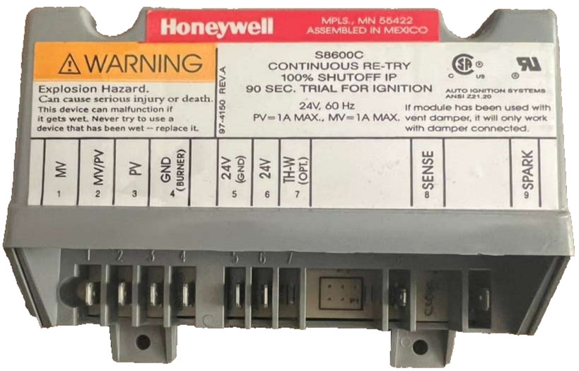 S8600C Furnace Control Board