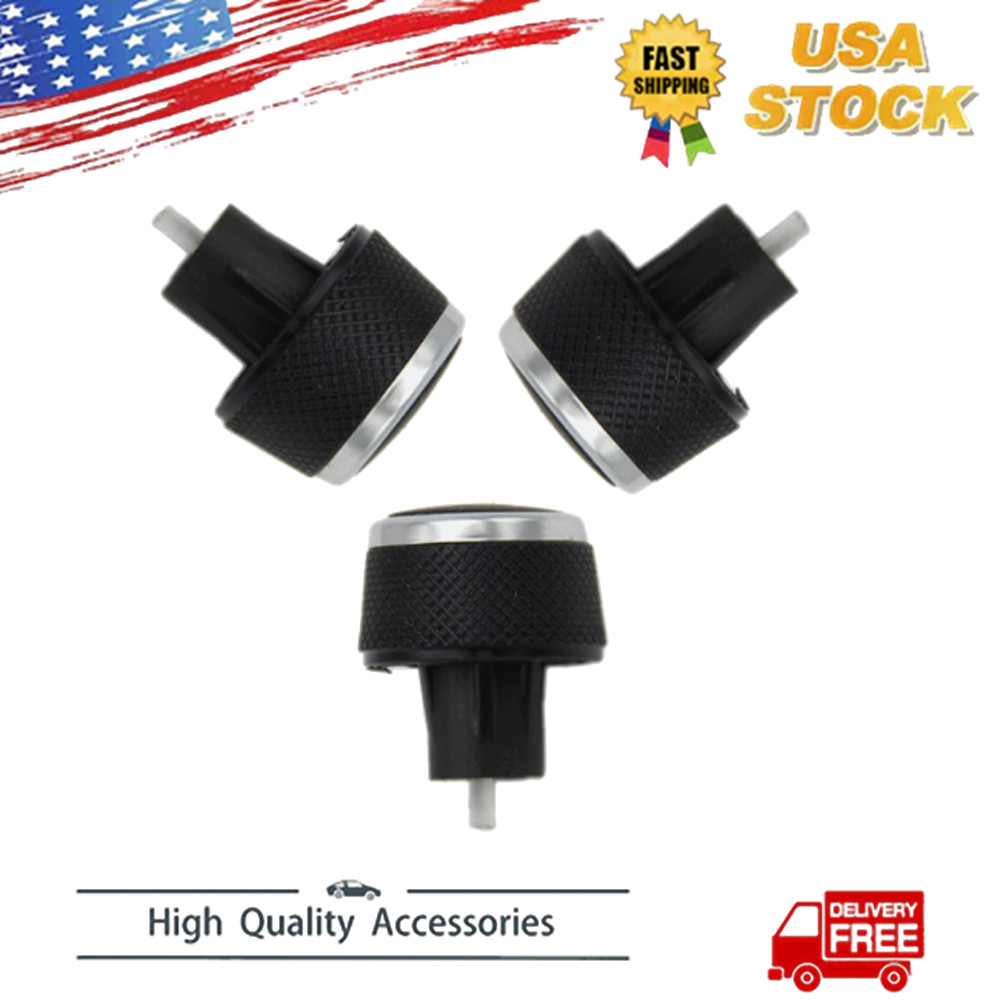 3x A/C Control Switch Button Panel Switch Knob For Ferrari 458 Italia Spider F12