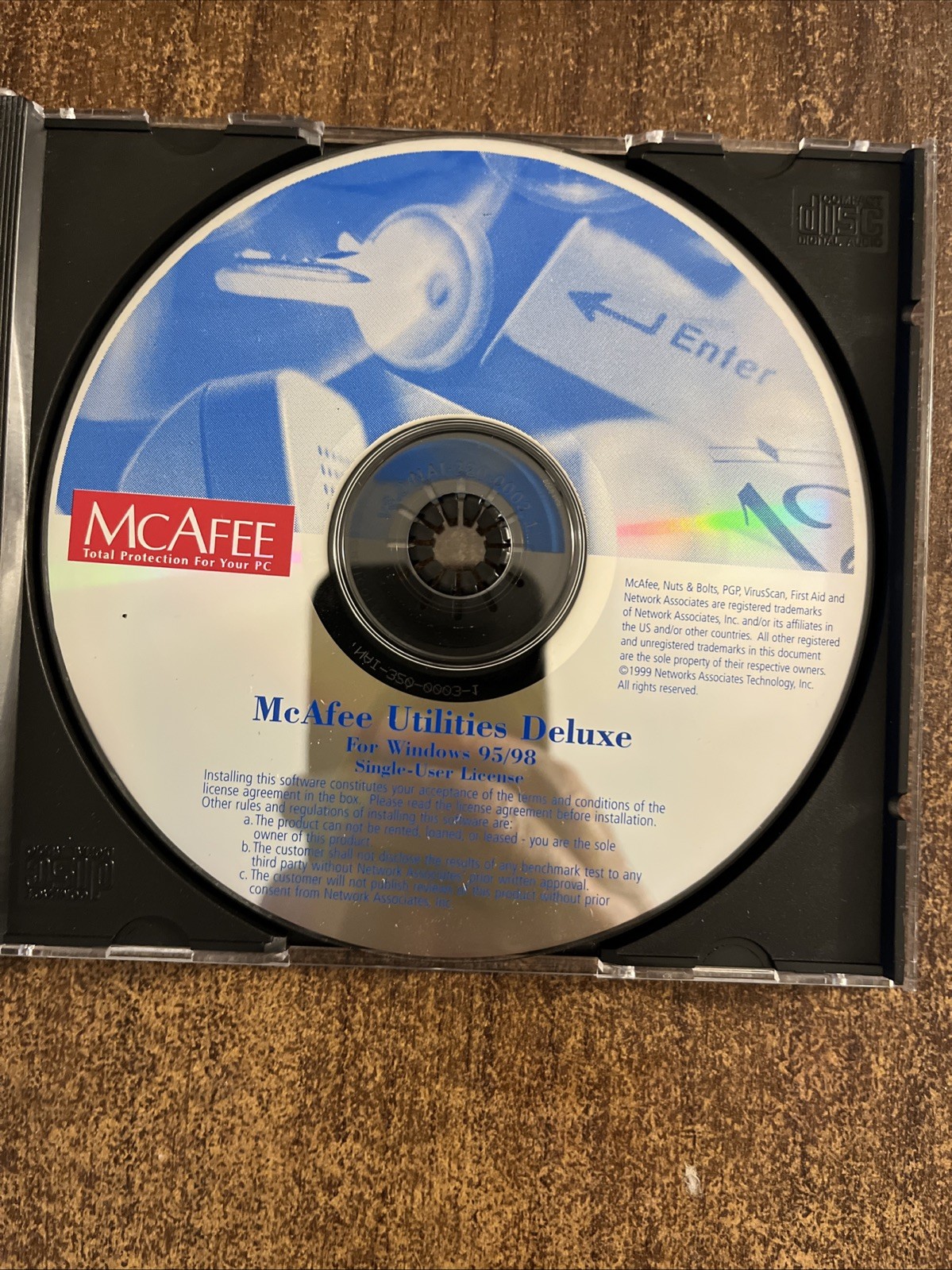 McAfee Office - vintage software CD