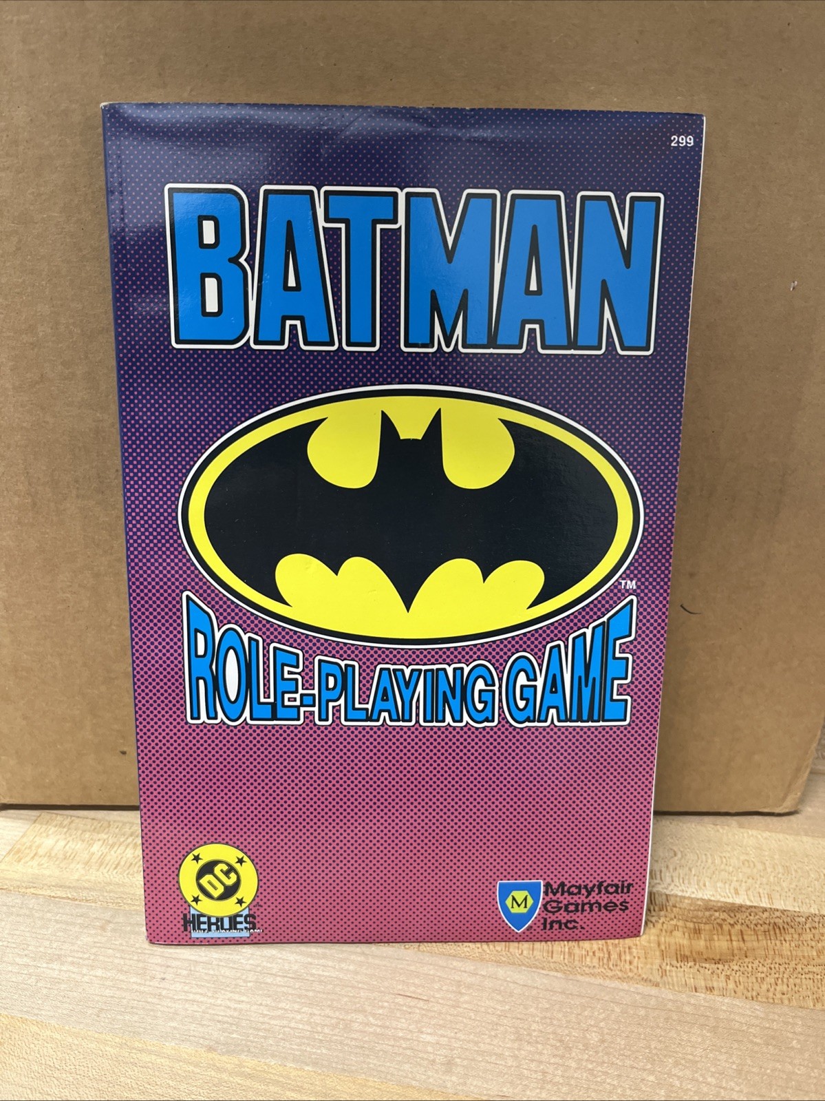 Batman Role-playing Game Mayfair Games DC Heroes Vintage 1989. New, Box 119