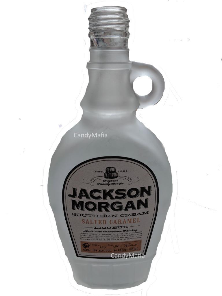 Jackson Morgan Tennessee Whiskey Empty Liquor Bottle - Salted Caramel