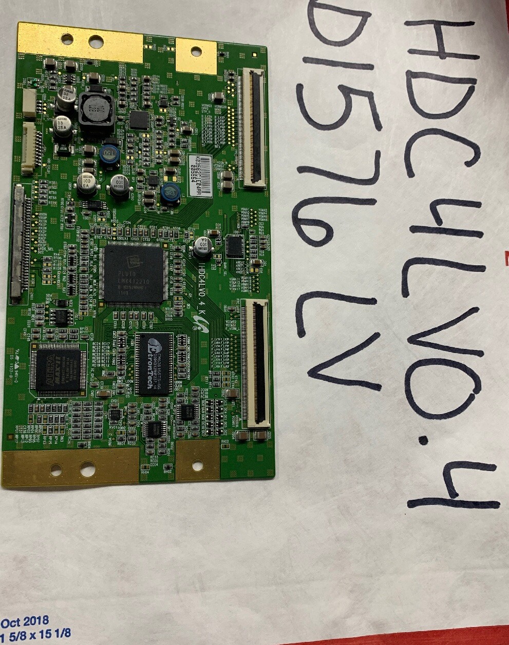 USED GOOD HDC4LV0.4_K T-Con Board #D1576 LV