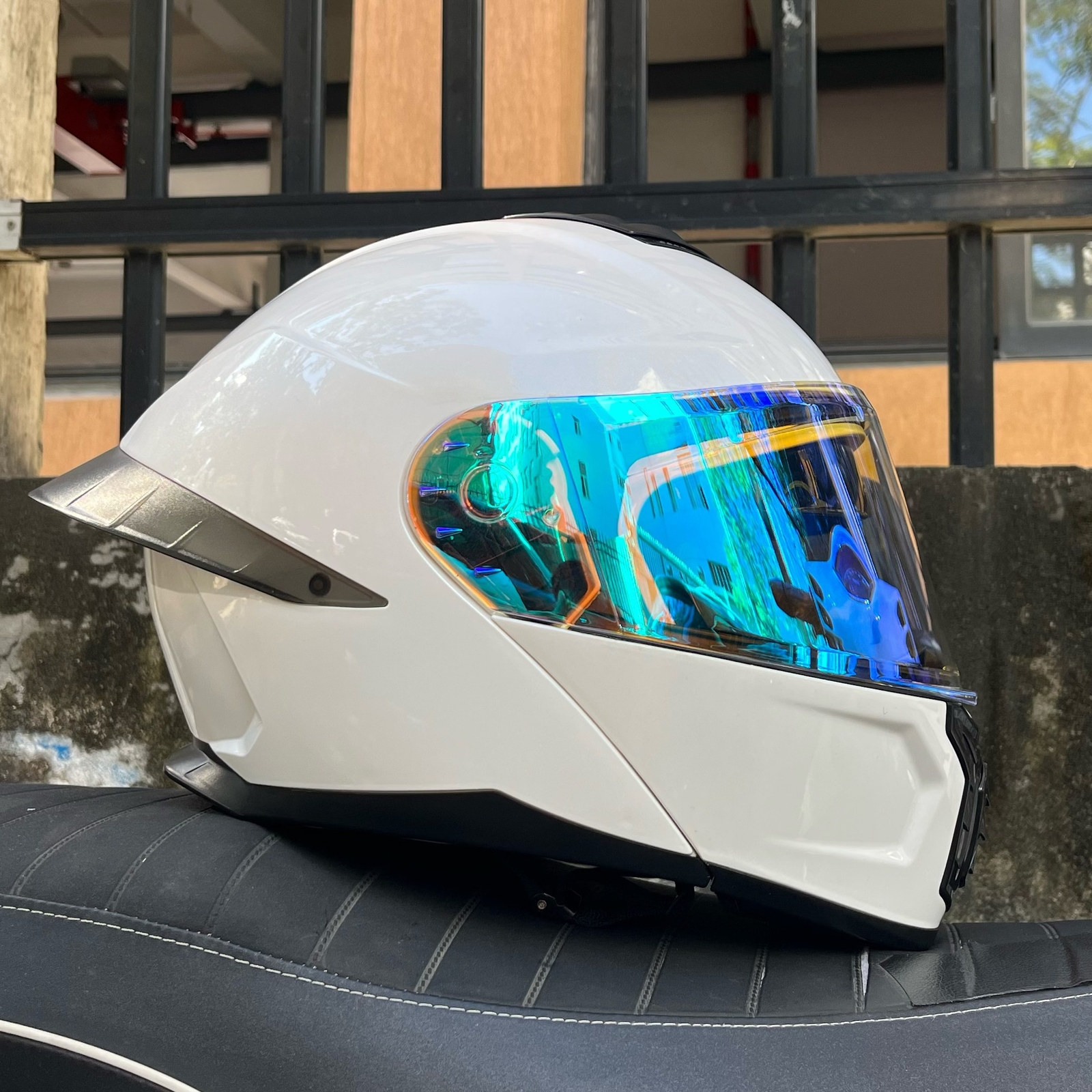 Racing Motorcycle Helmet Unisex Double Visors Motorbike DOT Approved Moto Helmet