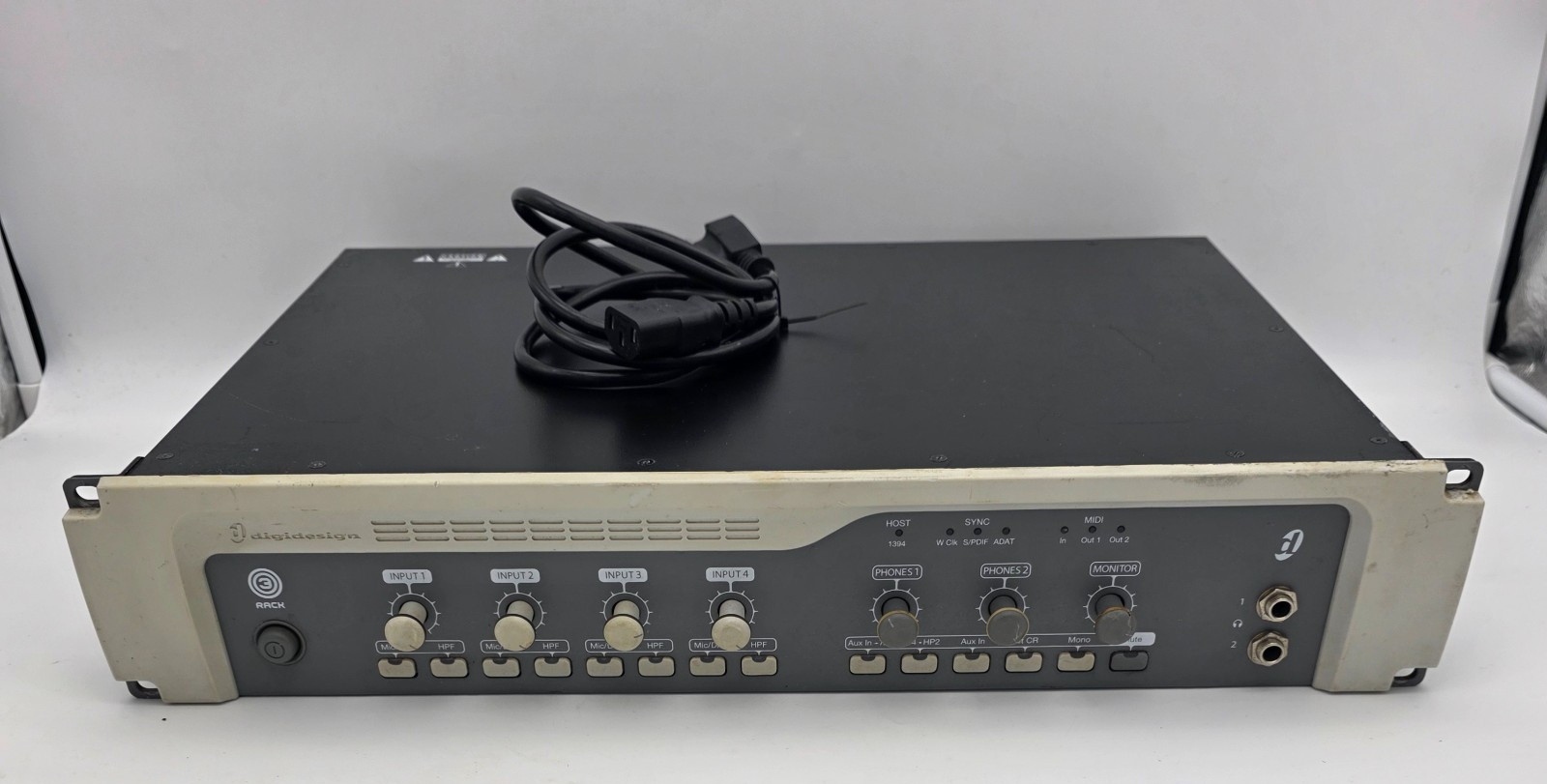 Digidesign 003 Rack FireWire Audio Interface Analog Recording Workstation