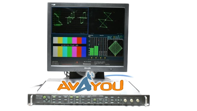 Tektronix WVR7020 Waveform Rasterizer Opt: SD HD AD CPS 7100 7120 Dolby