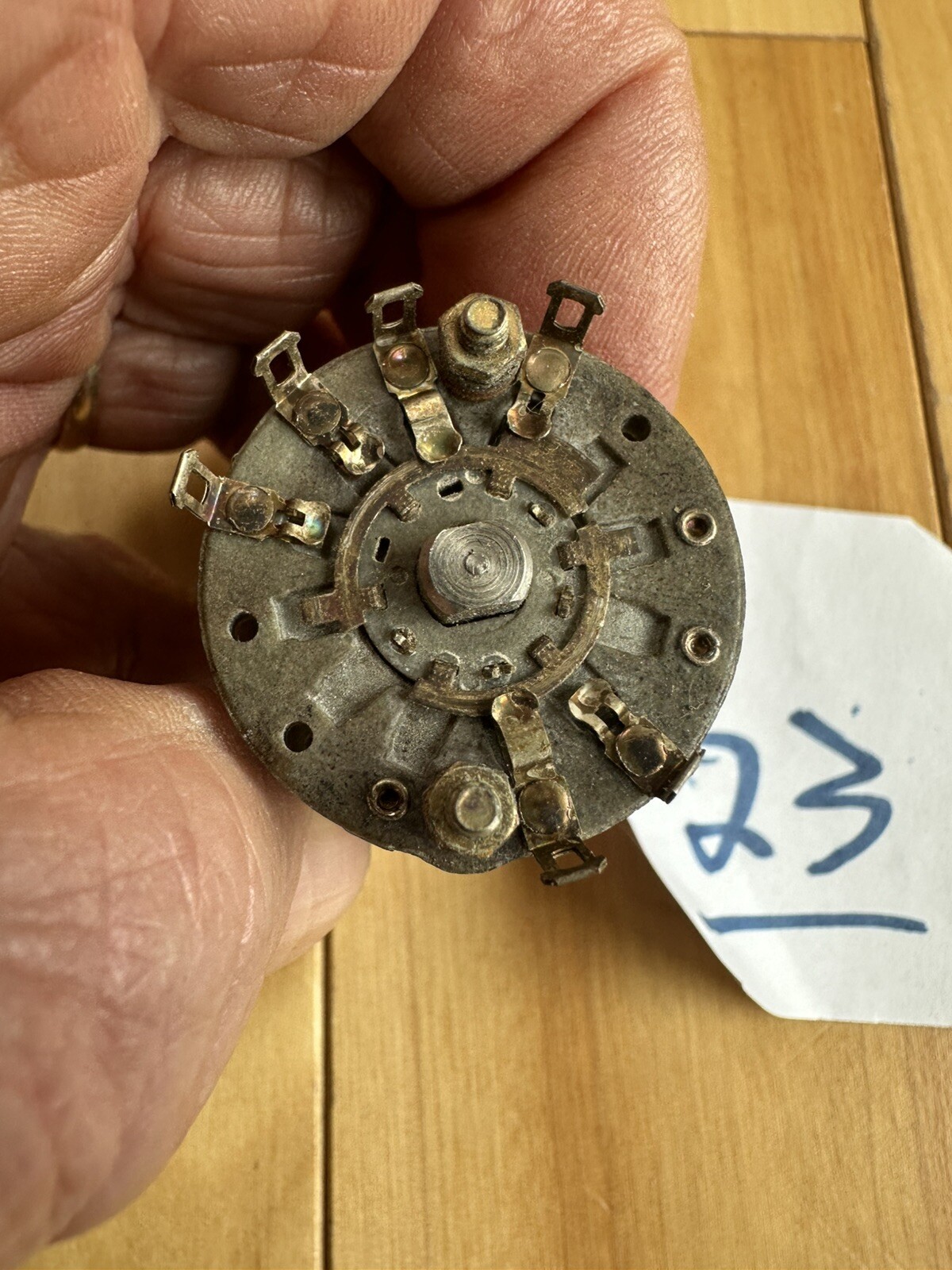 Rotary Switch NOS 3 POS 3 Wafers Lot 23