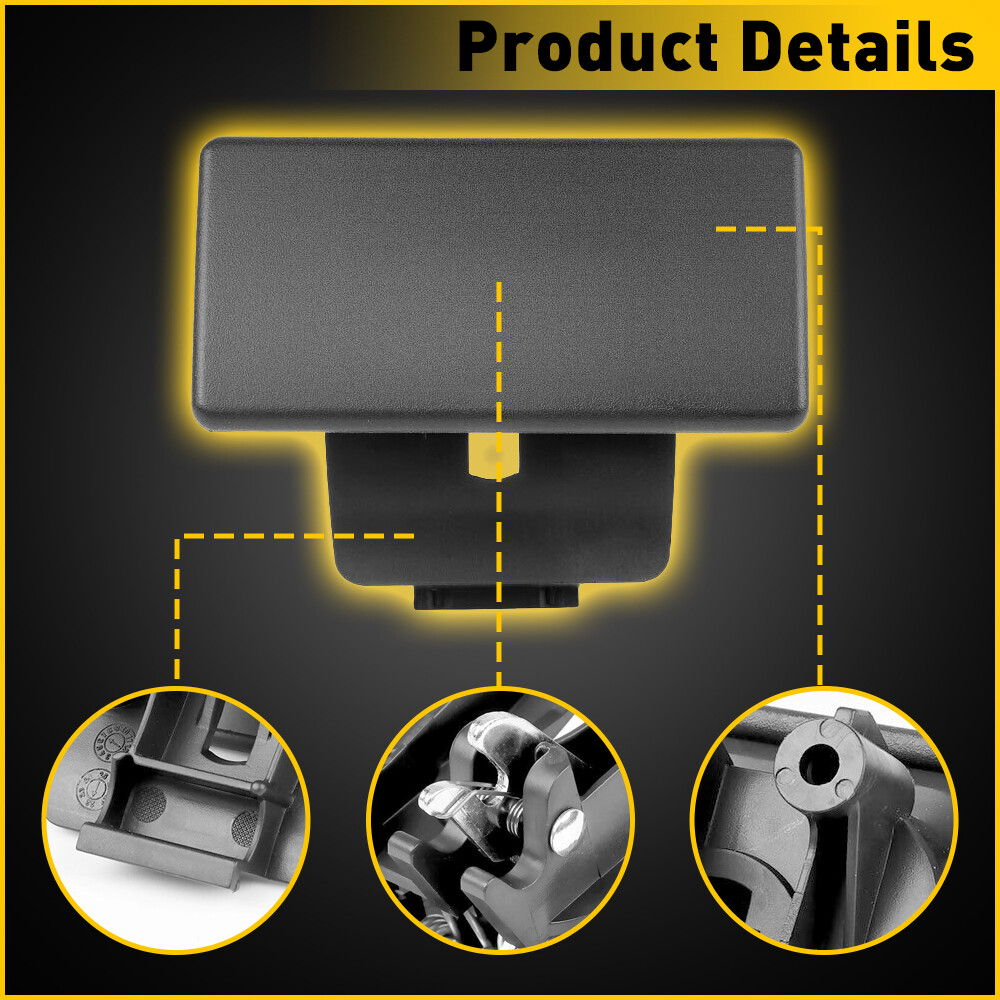 For 2004 - 2012 Chevy Colorado GMC Canyon Glove Box Latch Handle Black