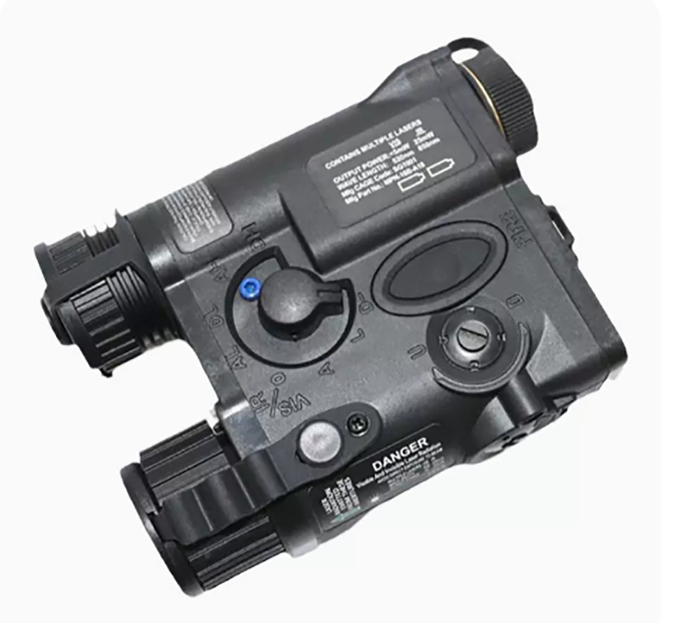 Tactical PEQ16B Indicator Red/Green Laser IR Flashlight Infrared IR Zeroable