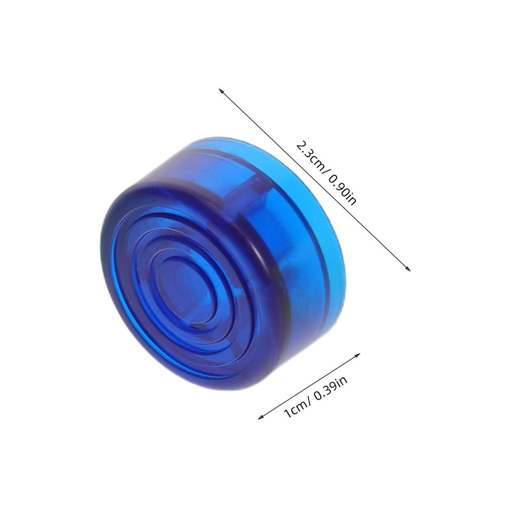 16Pcs Plastic Push Button Caps for Guitar Pedal Footswitch Durable and Colorful