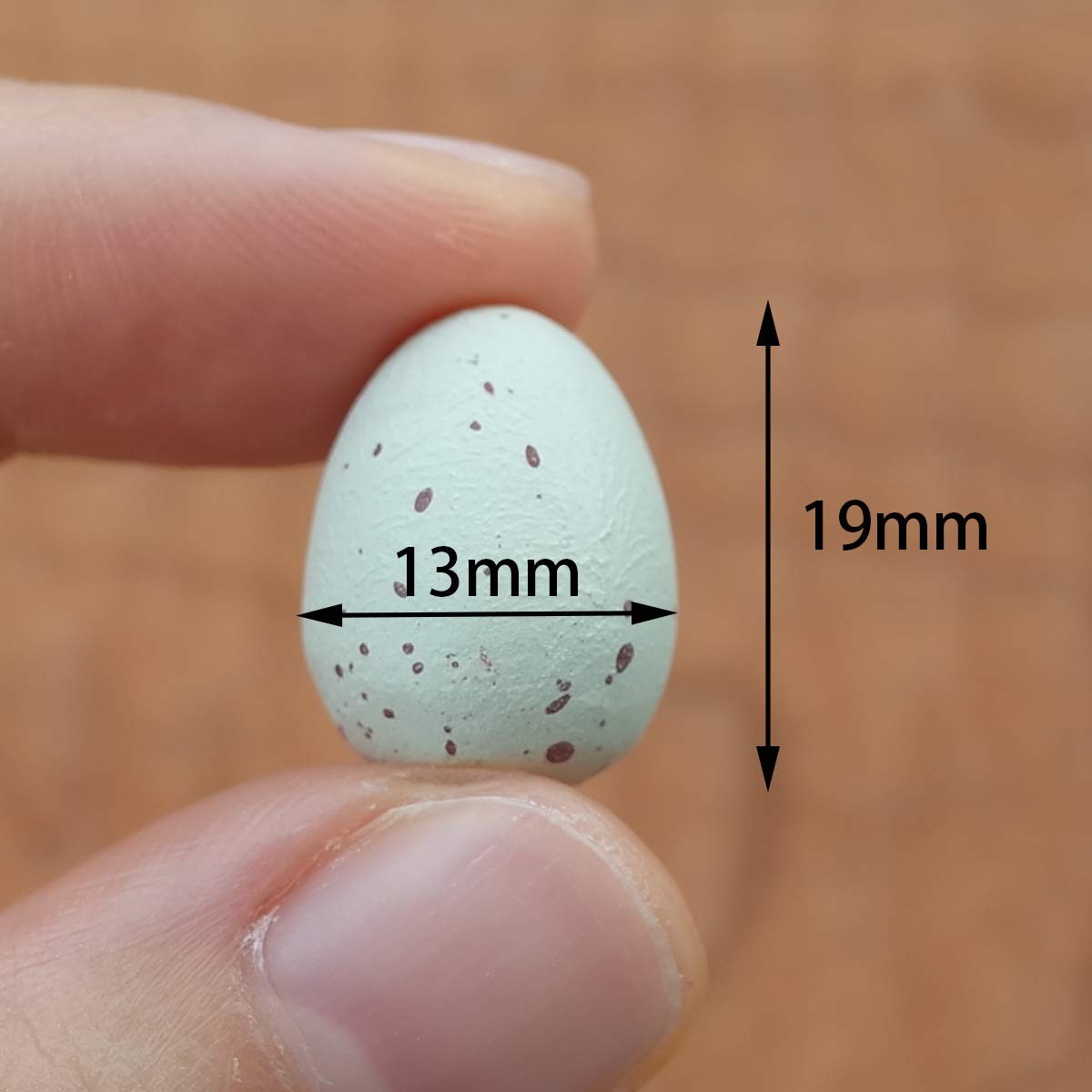 FOIBURELY 8 Pcs Solid Canary Plastic Eggs Hatching Trick The Birds to...