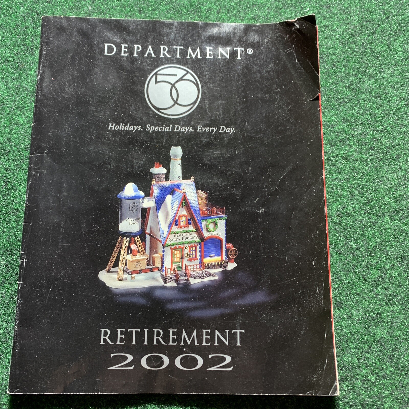 DEPARTMENT 56 catalog 2002 brochure Retirement book Holiday