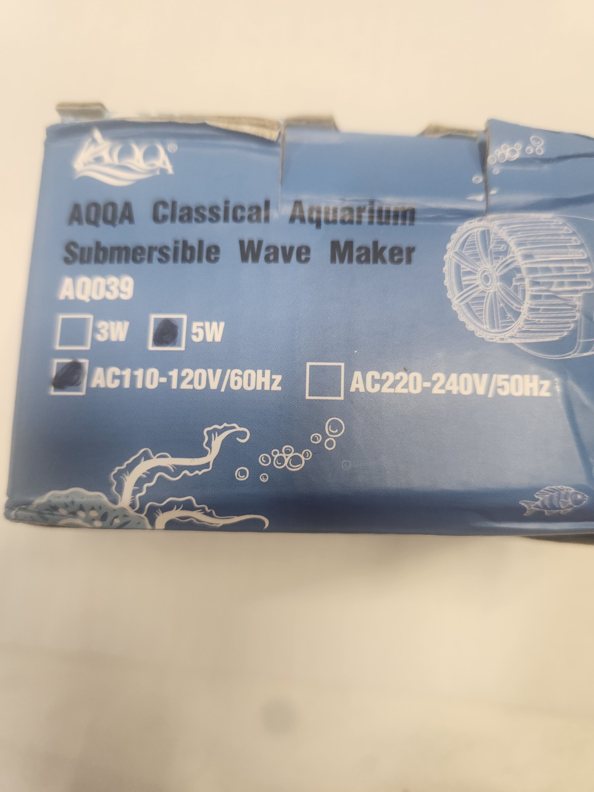 AQQA Classical Aquarium Submersible Wave Maker AQ039