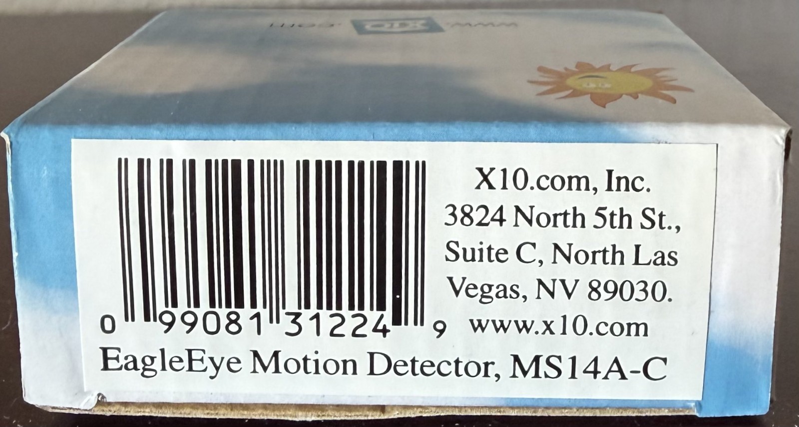 X-10 PowerHouse ActiveHome MS14A-C EagleEye Motion Detector New in Open Box!
