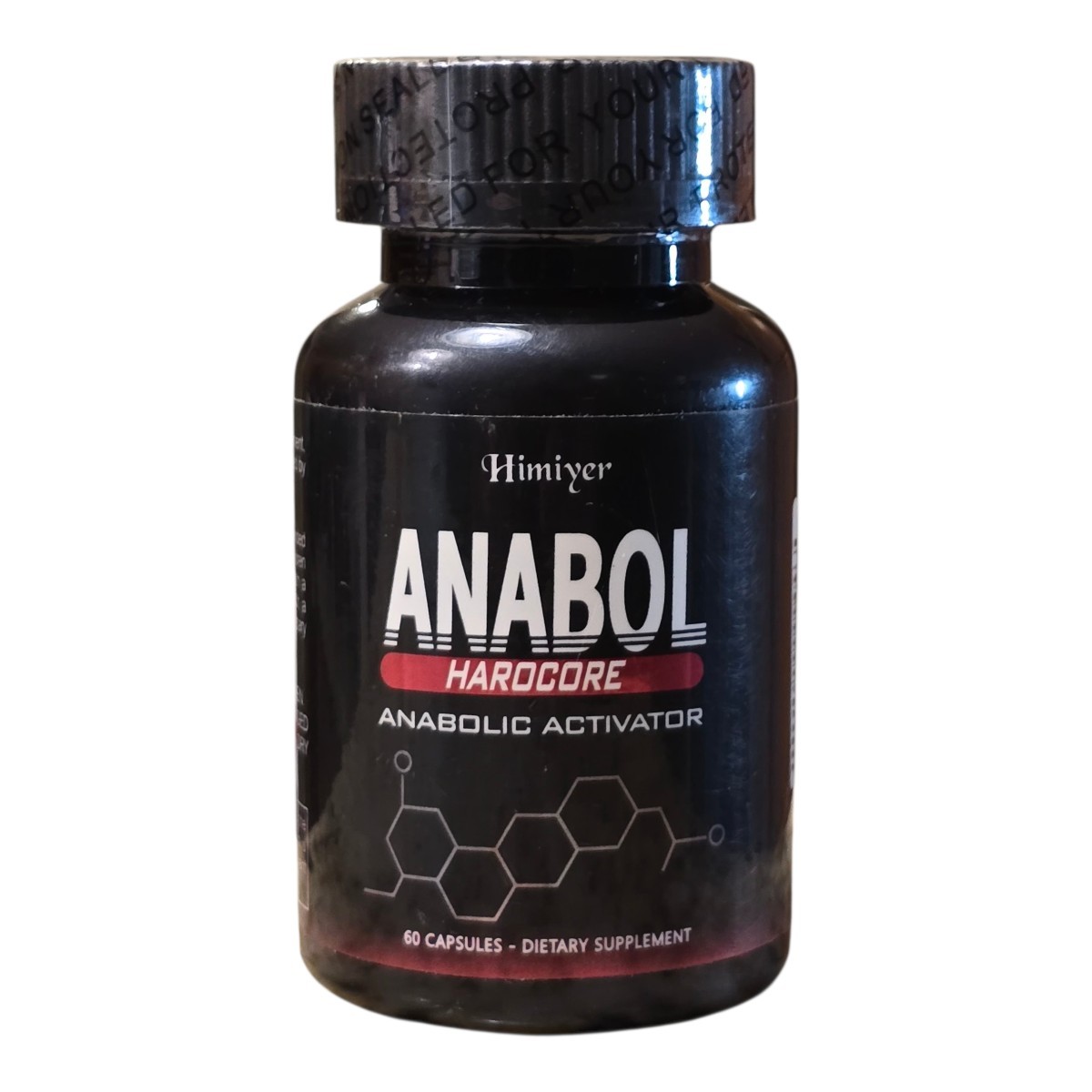 Anabol Hardcore Advanced Bodybuilding Supplement | 60 Capsules | Energy Support