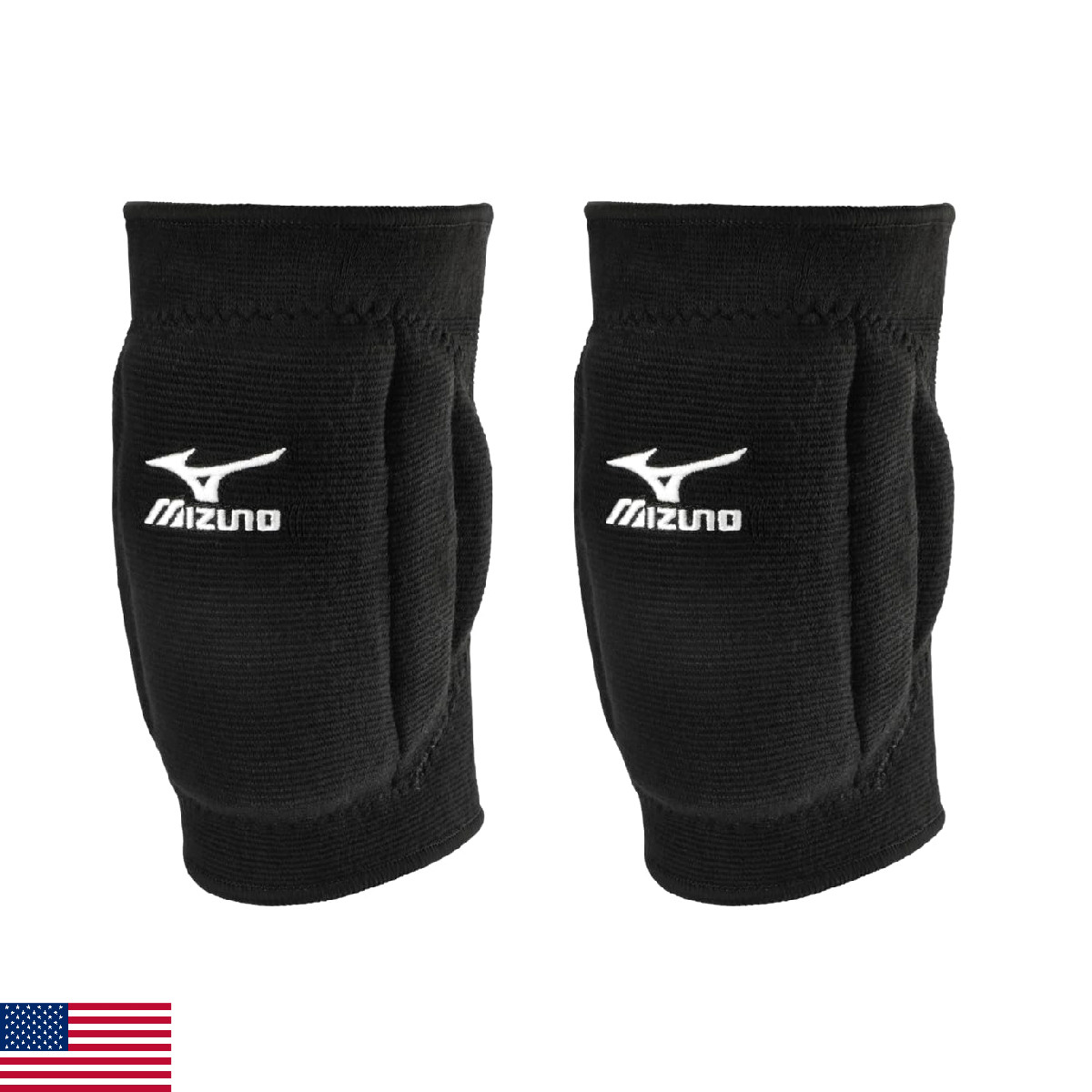 Mizuno Youth T10 Plus Volleyball Kneepad, One Size, Black