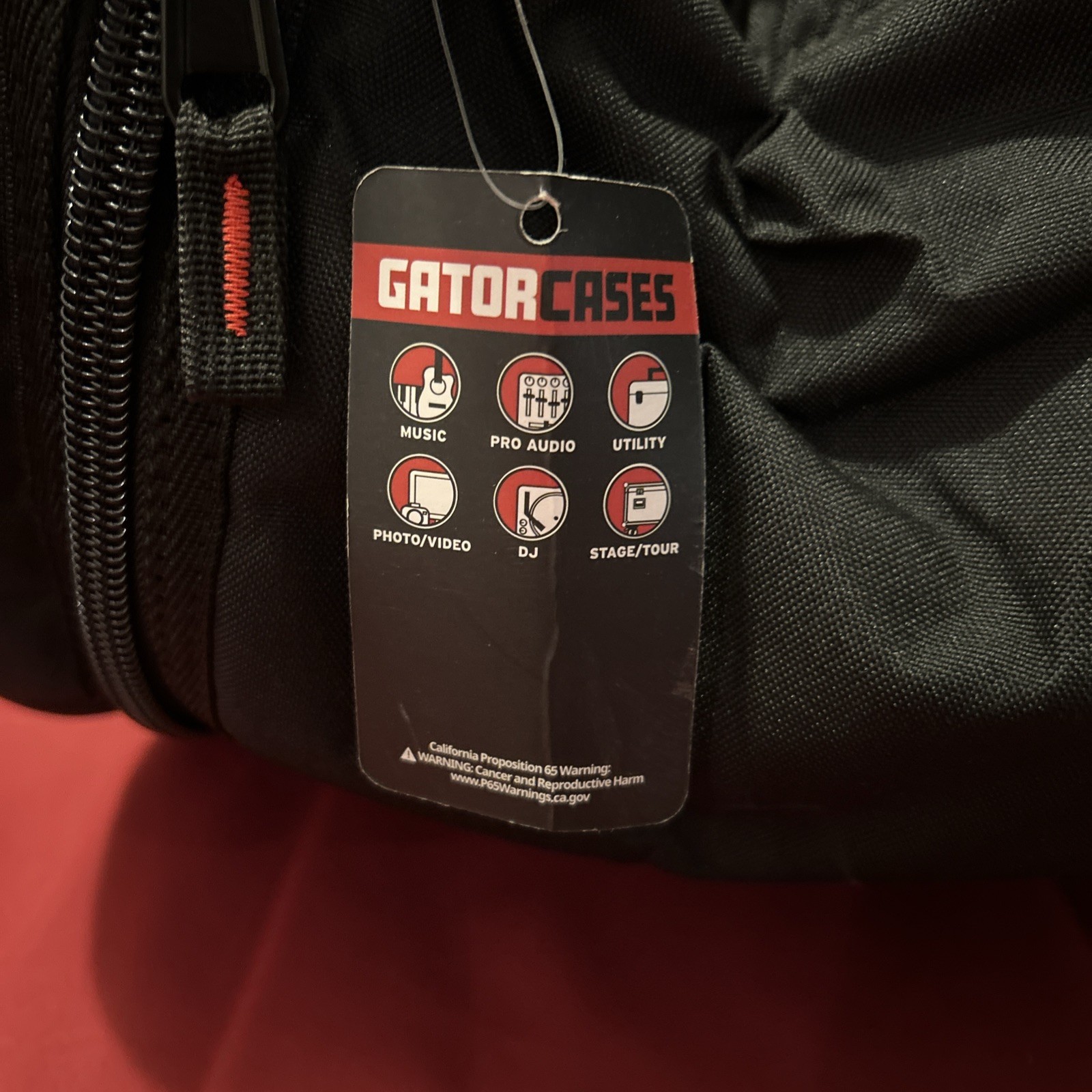 Gator Cases Tom Bag 14x12 Black New