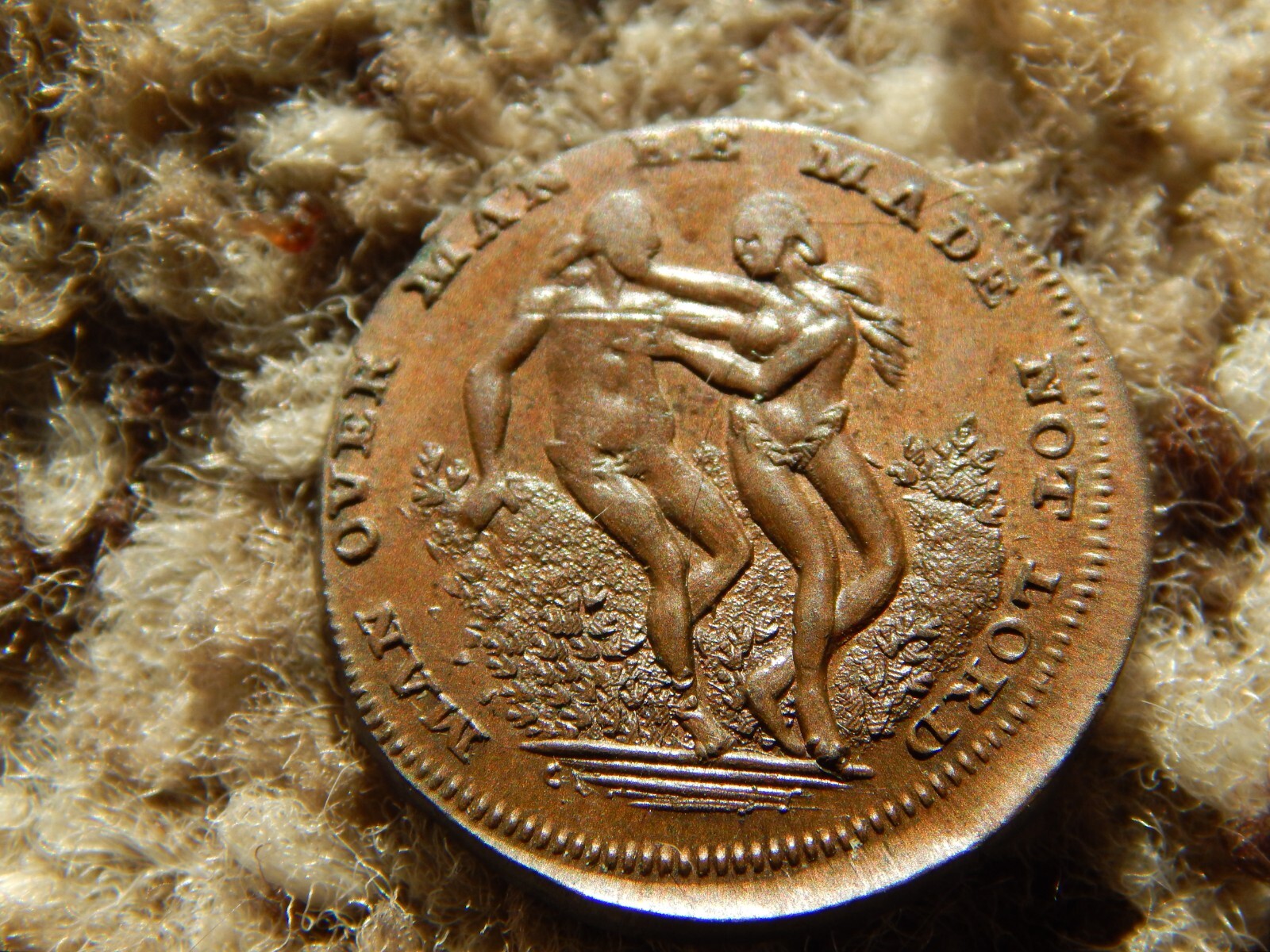 Middlesex Spence D&H 1085 Token Uncirculated CHOICE with Huge Error