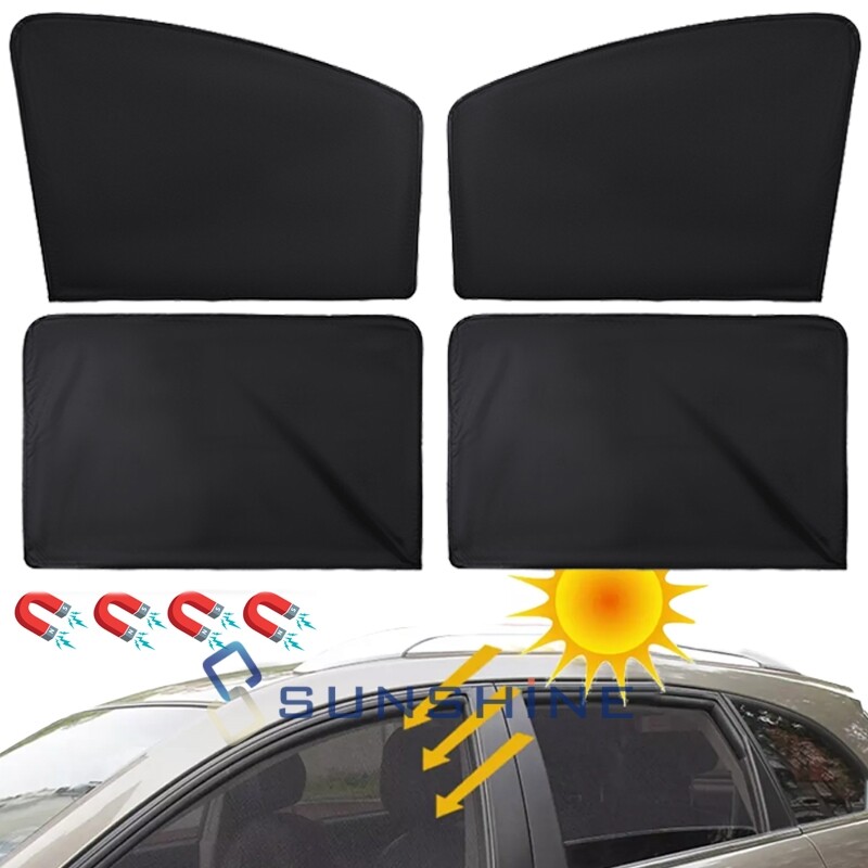 Cortina Magnética para coche carro Privacidad Malla Protectora UV y Aislamiento