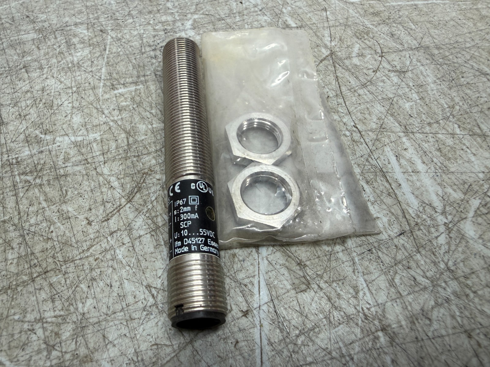 IFM EFECTOR IF6013 Inductive Proximity Sensor 2mm Range N.O. or N.C. M12 NEW
