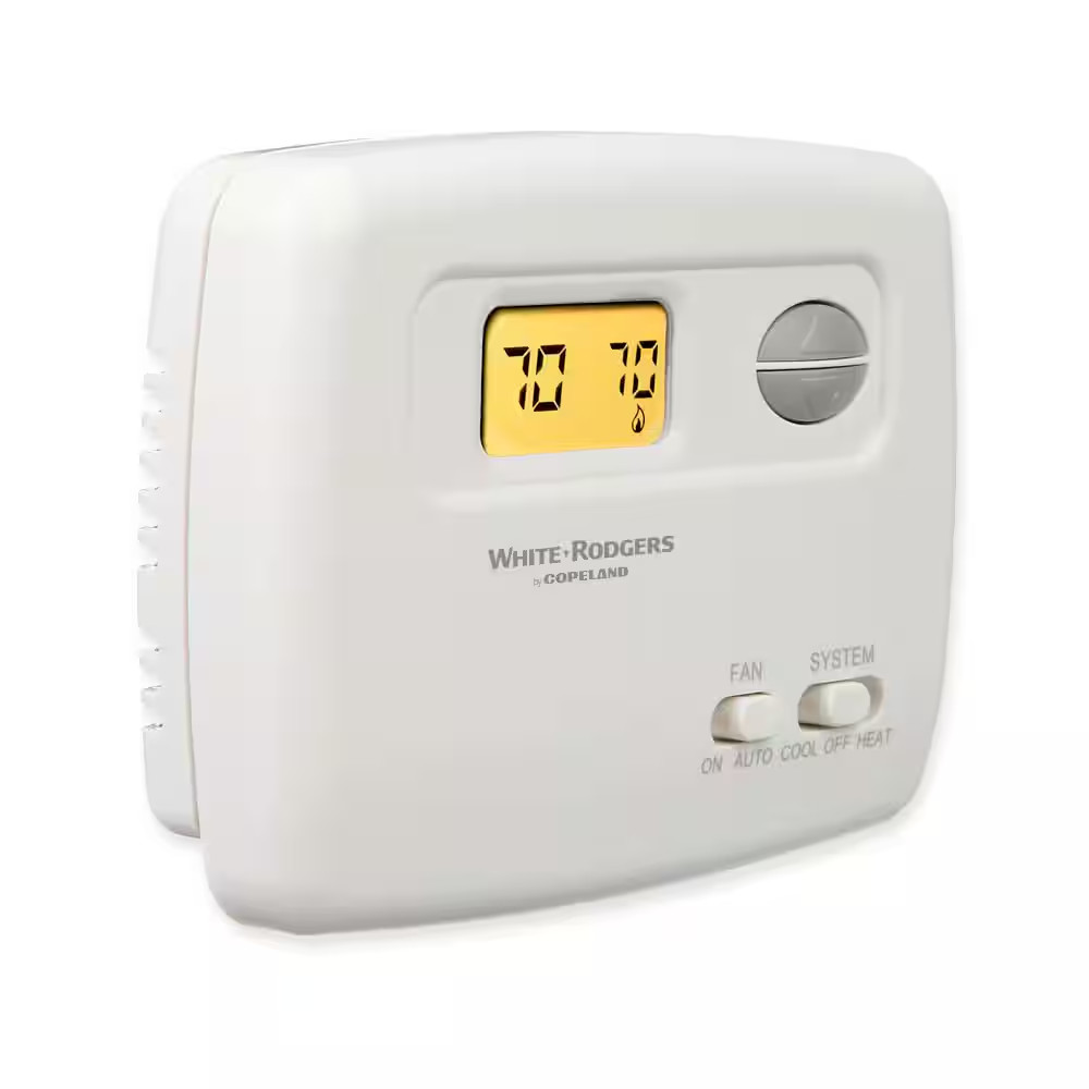 White-Rodgers 70 Series Classic, Non-Programmable, Single Stage (1H/1C) Thermost