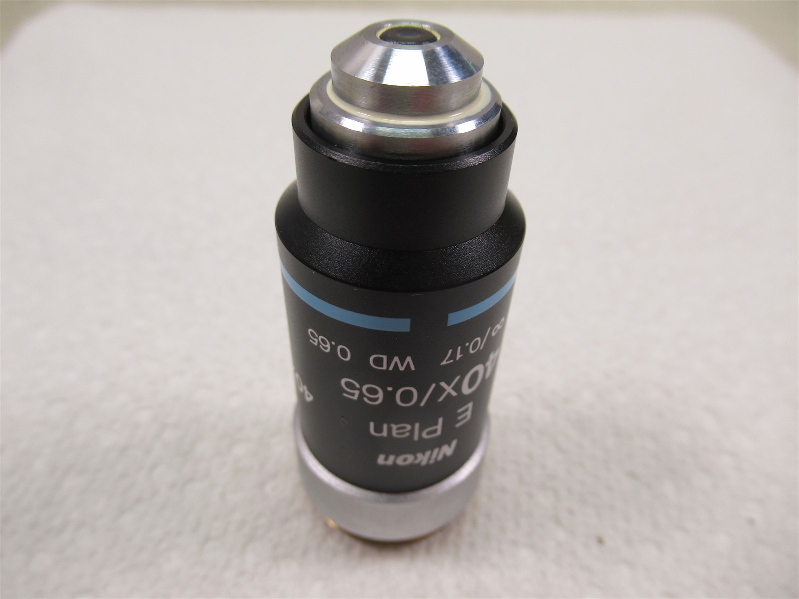 Nikon Eclipse E Plan 40x Microscope Objective Lens WD 0.65 Excellent Shape