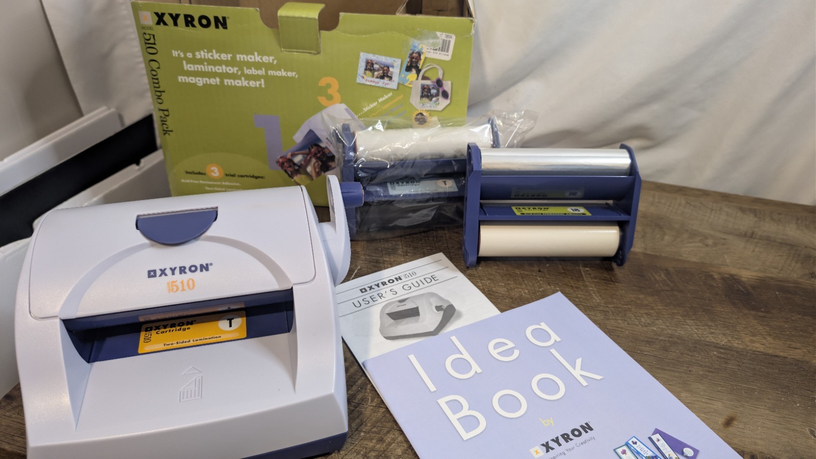 XYRON 510 Sticker, Laminator, Label, & Magnet Maker Machine