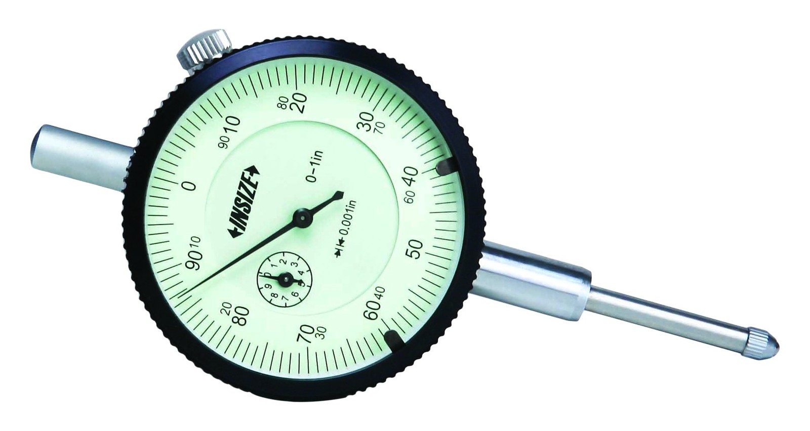 INSIZE 2307-0255 Dial Indicator, .25", Graduation .0005"